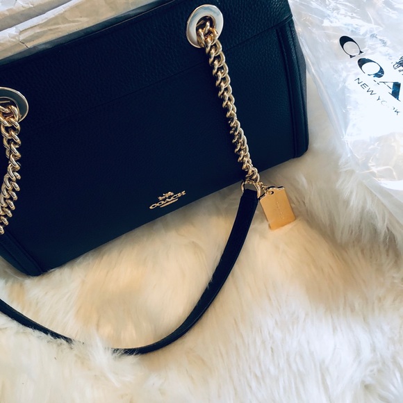 NWT COACH BROOKE CHAIN CARRYALL - Picture 3 of 5